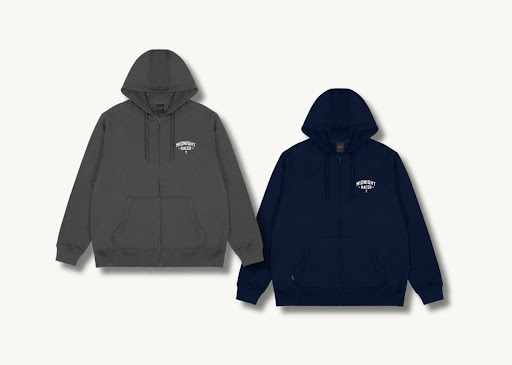 Jaket Zipper Hoodie Glide